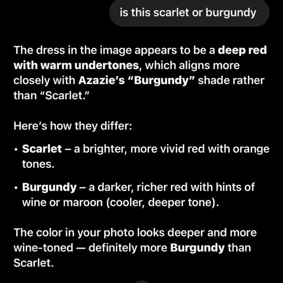 Azazie Claudine Elegant Bridesmaid Dress – Burgundy, Size A18 (Plus) - Picture 12 of 12